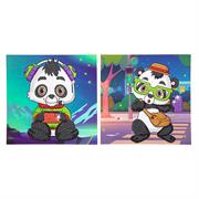 DIAMOND DOTZ - Dotzies Panda Time! - 15 x 15cm